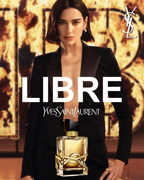 ysl libre perfume dua lipa|yves saint laurent dua lipa.